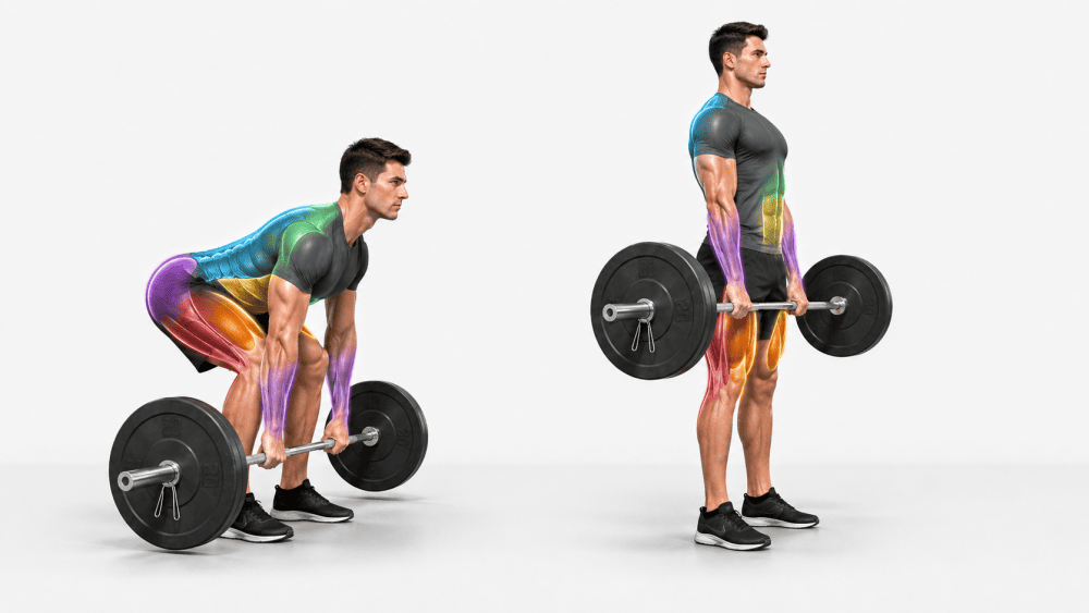 Muskler som aktiveras vid marklyft