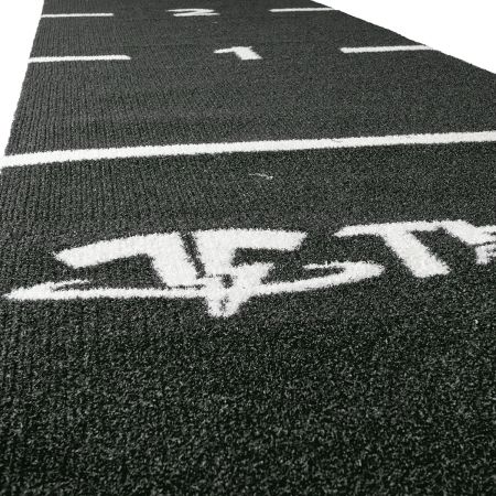 Konstgräs / Turf 2 x 12m Svart med målade avstånd