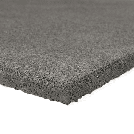 Svart Gummigolv 15-43mm – Slitstarkt och flexibelt