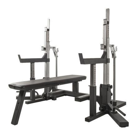 Thor Fitness Competition Combo Rack – Bänkpressstation med IPF-standard.