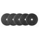Black Bumper Plates – slitstarka viktskivor för styrketräning och crossfit.