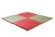 Pusselmatta 40mm röd/grön, perfekt för kampsportsträning
