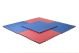 Pusselmatta 20mm röd/blå – Dubbelsidig matta för stretch och lätt träning.