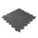 Svart gummigolv 20-30mm i pusselformat med C1X-yta för gym