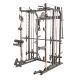 Thor Fitness Home Smith 025 – träningsstation med Smithstång, justerbara kabeldrag och säkerhetsstöd från sidan.