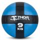 Blå Thor Fitness Wallball 9 kg i stryktåligt material