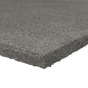 Svart Gummigolv 15-43mm – Slitstarkt och flexibelt