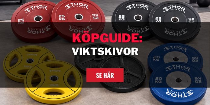 Köpa viktskivor? Läs vår köpguide för råd vid köp och val av viktskivor.