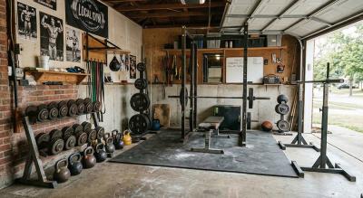 Bygga gym i garaget