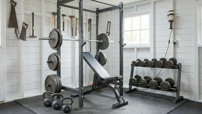 Bygg gym i förrådet