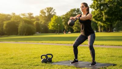 10 kettlebellövningar för hela kroppen