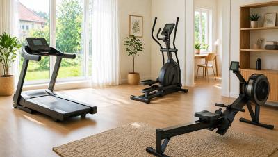 Löpband, crosstrainer eller roddmaskin i hemmet?